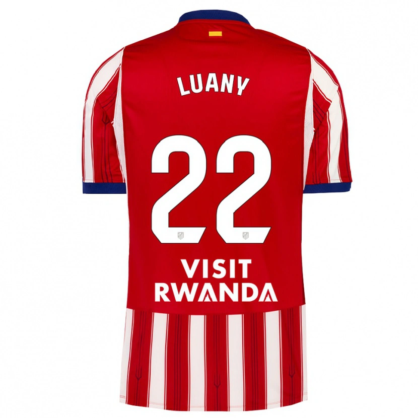 Danxen Pánské Luany Vitória Da Silva Rosa #22 Královská Modř Červená Bílá Domů Hráčské Dresy 2026/27 Dres