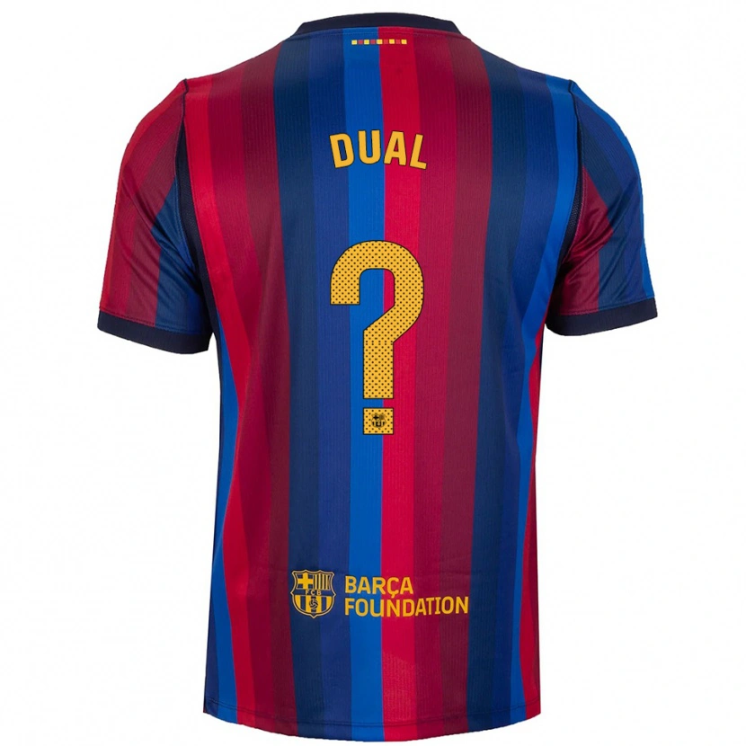 Danxen Pánské Wesley Dual #0 Královská Modř Červená Žlutá Domů Hráčské Dresy 2026/27 Dres