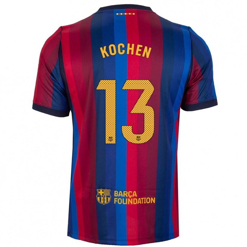 Danxen Pánské Diego Kochen #13 Královská Modř Červená Žlutá Domů Hráčské Dresy 2026/27 Dres