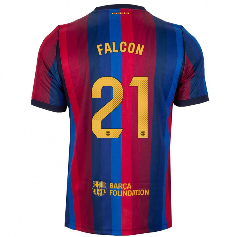 Danxen Pánské Andrea Falcon #21 Královská Modř Červená Žlutá Domů Hráčské Dresy 2026/27 Dres