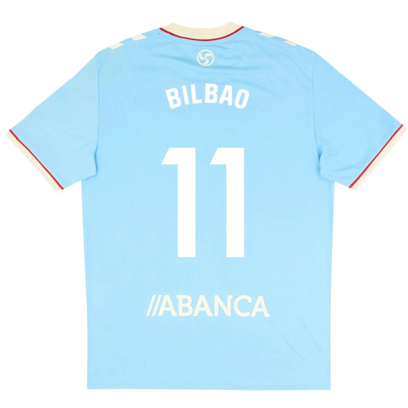 Danxen Pánské Luis Bilbao #11 Nebesky Modrá Bílá Červená Domů Hráčské Dresy 2026/27 Dres