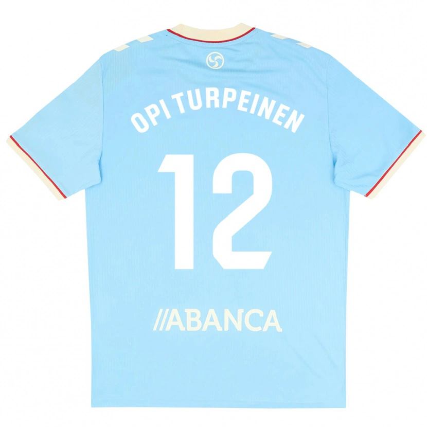 Danxen Pánské Aslak Opi Turpeinen #12 Nebesky Modrá Bílá Červená Domů Hráčské Dresy 2026/27 Dres