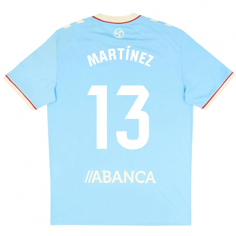 Danxen Pánské Naiara Martínez #13 Nebesky Modrá Bílá Červená Domů Hráčské Dresy 2026/27 Dres