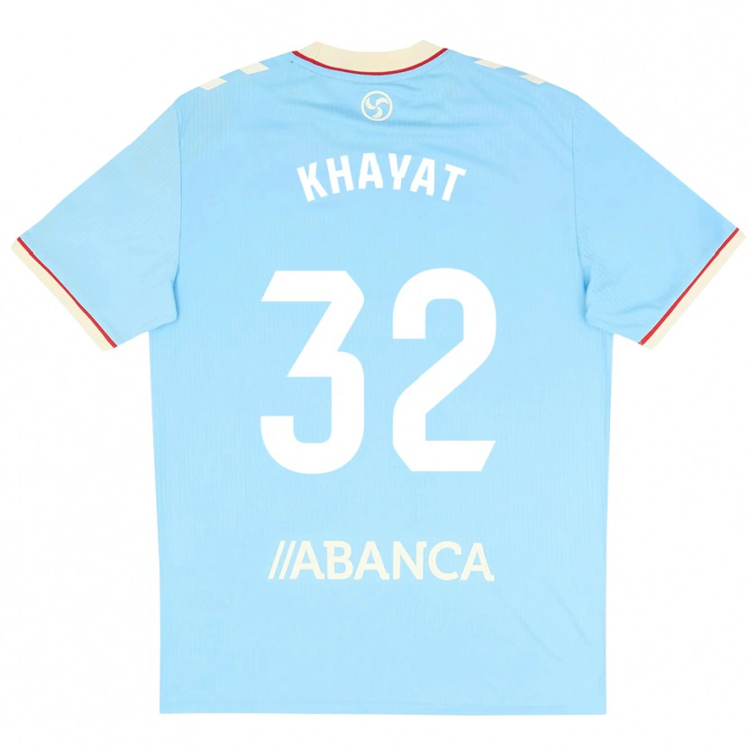 Danxen Pánské Anthony Khayat #32 Nebesky Modrá Bílá Červená Domů Hráčské Dresy 2026/27 Dres