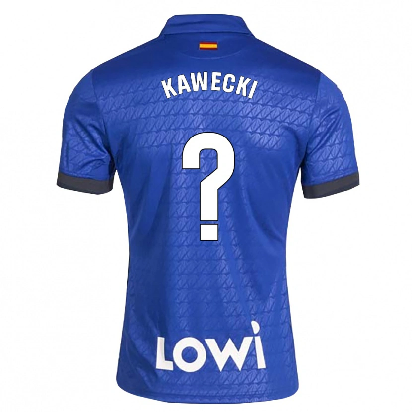 Danxen Pánské Luis Kawecki #0 Modrá Bílá Černá Domů Hráčské Dresy 2026/27 Dres