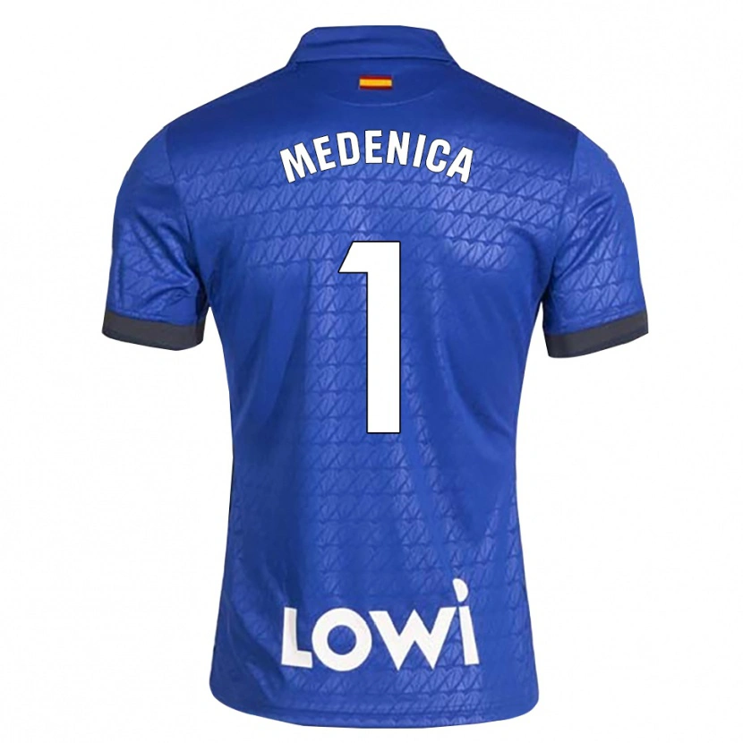 Danxen Pánské Djordjije Medenica #1 Modrá Bílá Černá Domů Hráčské Dresy 2026/27 Dres