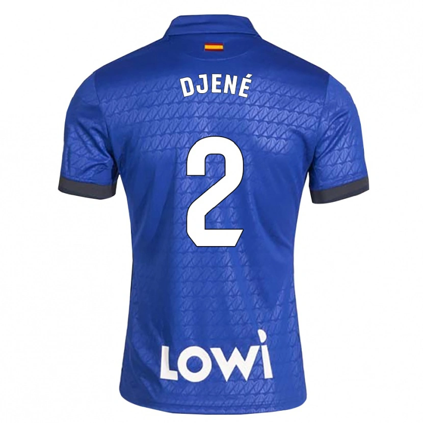 Danxen Pánské Dakonam Djené #2 Modrá Bílá Černá Domů Hráčské Dresy 2026/27 Dres