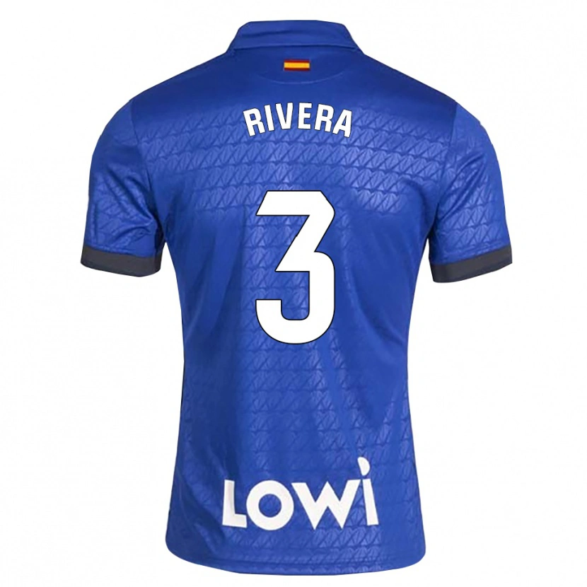 Danxen Pánské Gorka Rivera #3 Modrá Bílá Černá Domů Hráčské Dresy 2026/27 Dres