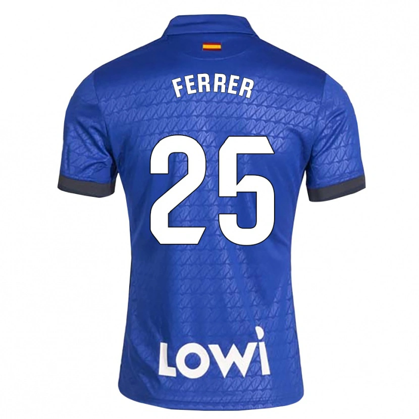 Danxen Pánské Diego Ferrer #25 Modrá Bílá Černá Domů Hráčské Dresy 2026/27 Dres