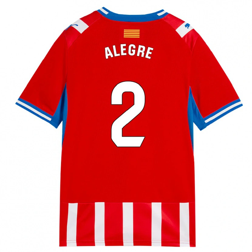 Danxen Pánské Marc Alegre #2 Červená Bílá Nebesky Modrá Domů Hráčské Dresy 2026/27 Dres