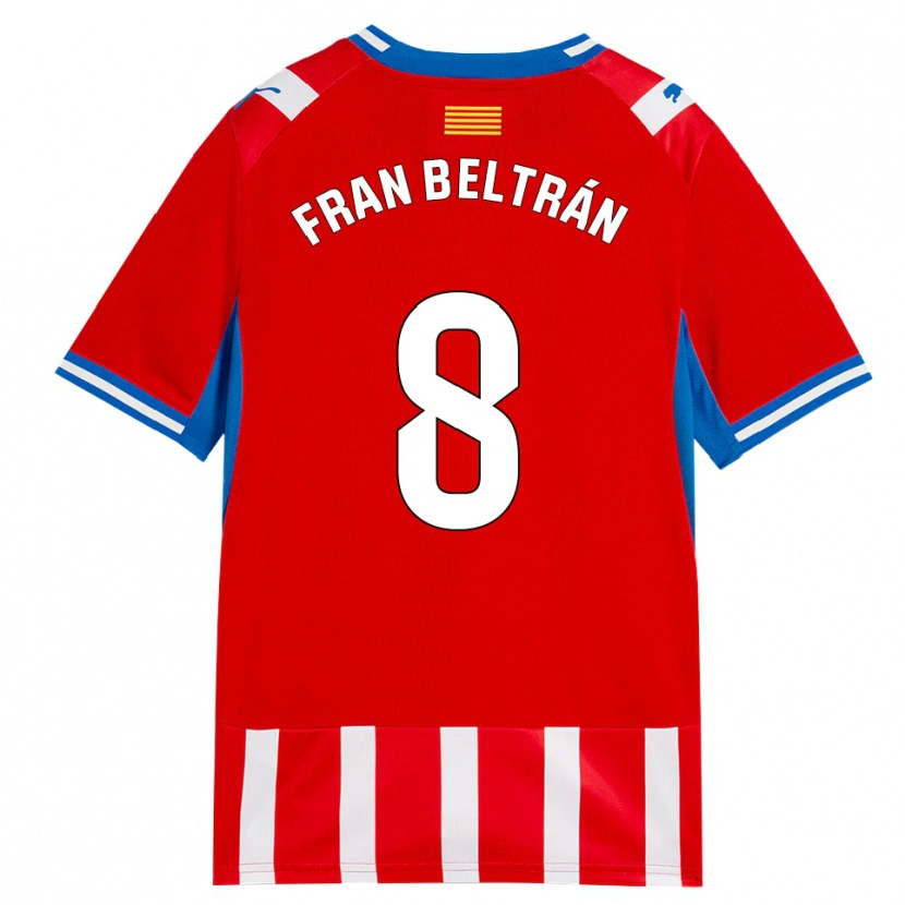Danxen Pánské Fran Beltrán #8 Červená Bílá Nebesky Modrá Domů Hráčské Dresy 2026/27 Dres