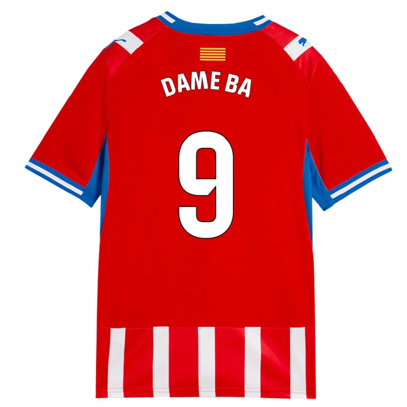 Danxen Pánské Papa Dame Ba #9 Červená Bílá Nebesky Modrá Domů Hráčské Dresy 2026/27 Dres