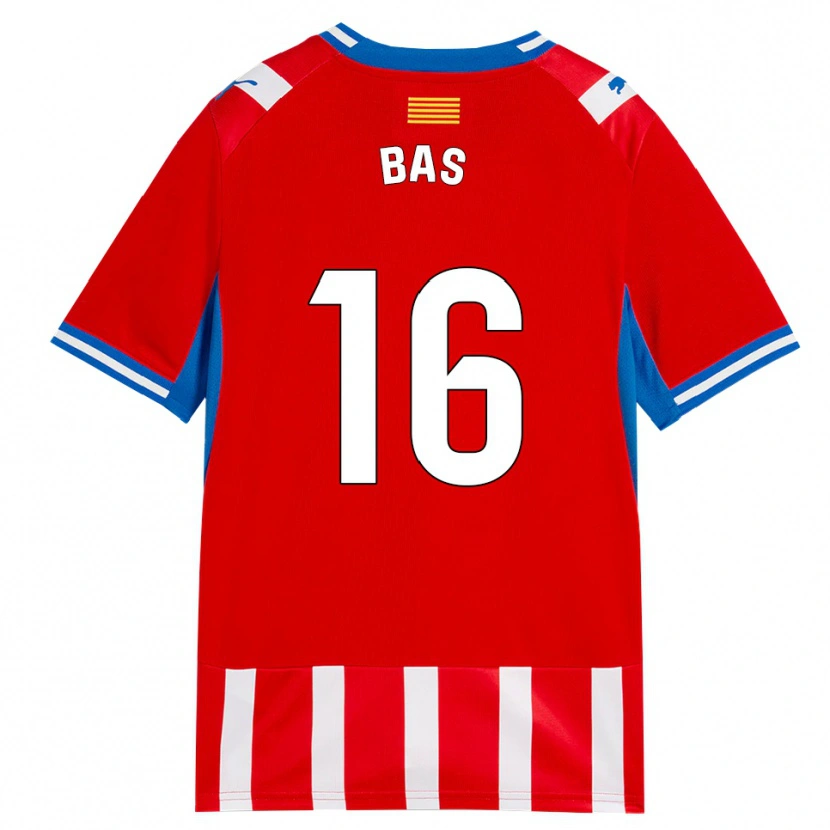Danxen Pánské Jordi Bas #16 Červená Bílá Nebesky Modrá Domů Hráčské Dresy 2026/27 Dres