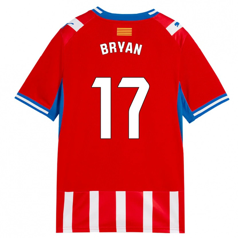Danxen Pánské Bryan Gil #17 Červená Bílá Nebesky Modrá Domů Hráčské Dresy 2026/27 Dres