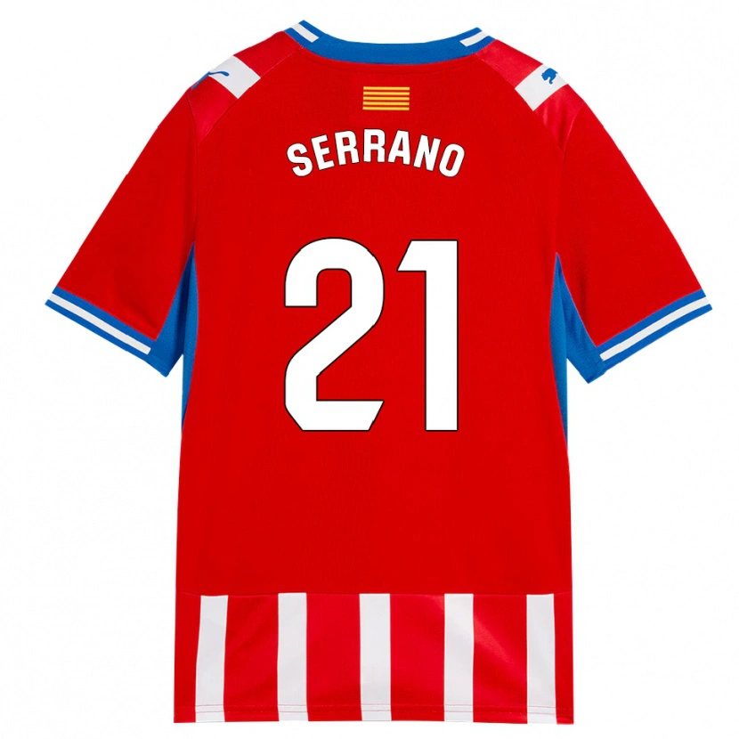 Danxen Pánské Ot Serrano #21 Červená Bílá Nebesky Modrá Domů Hráčské Dresy 2026/27 Dres