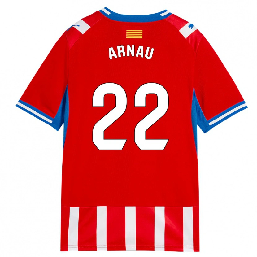 Danxen Pánské Pol Arnau #22 Červená Bílá Nebesky Modrá Domů Hráčské Dresy 2026/27 Dres