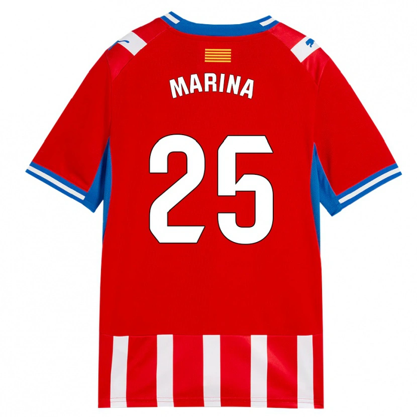 Danxen Pánské Sergi Marina #25 Červená Bílá Nebesky Modrá Domů Hráčské Dresy 2026/27 Dres