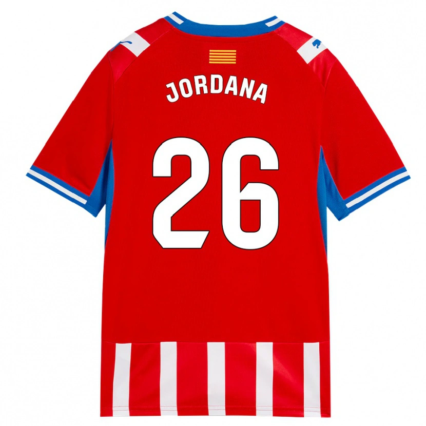 Danxen Pánské Gibert Jordana #26 Červená Bílá Nebesky Modrá Domů Hráčské Dresy 2026/27 Dres