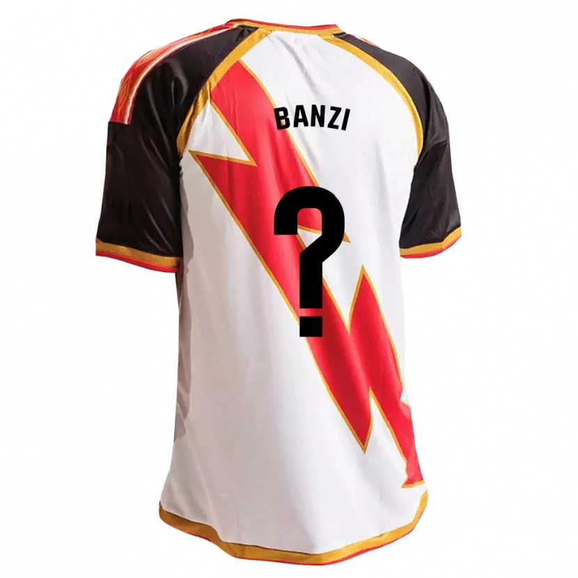 Danxen Pánské Cedrick Banzi #0 Černá Červená Bílá Zlatá Domů Hráčské Dresy 2026/27 Dres
