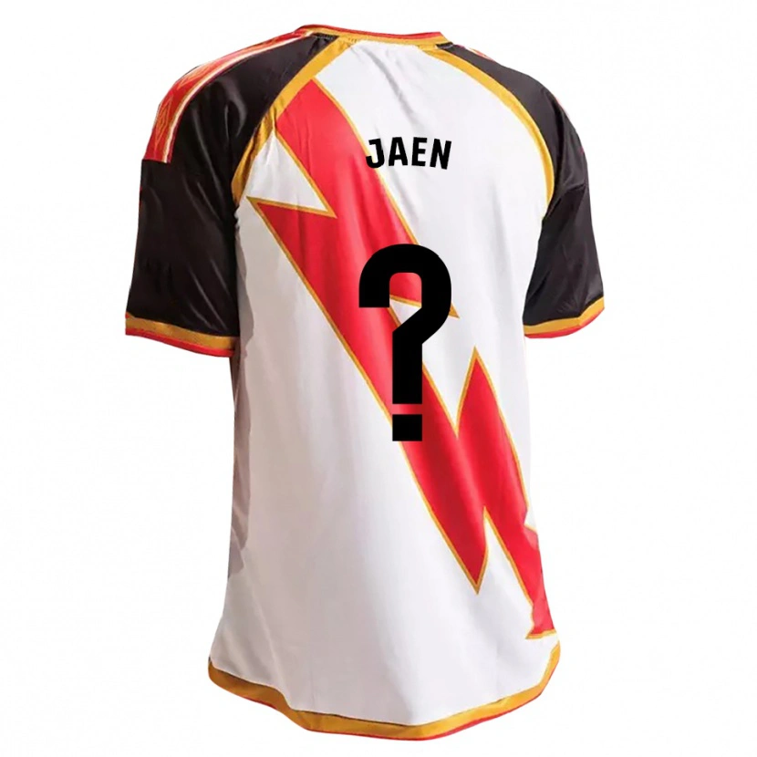Danxen Pánské Carlos Jaén #0 Černá Červená Bílá Zlatá Domů Hráčské Dresy 2026/27 Dres