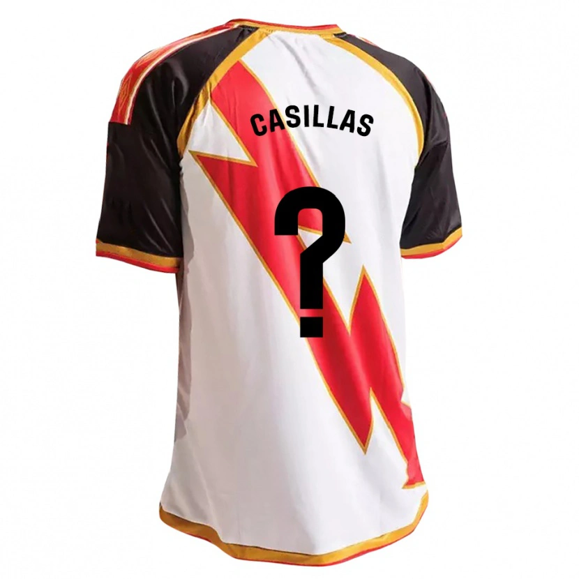 Danxen Pánské Marcos Casillas #0 Černá Červená Bílá Zlatá Domů Hráčské Dresy 2026/27 Dres