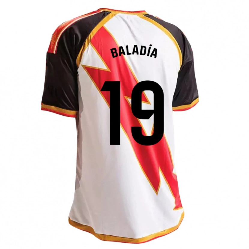 Danxen Pánské Álvaro Baladía #19 Černá Červená Bílá Zlatá Domů Hráčské Dresy 2026/27 Dres