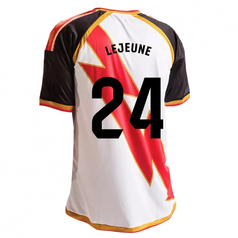 Danxen Pánské Florian Lejeune #24 Černá Červená Bílá Zlatá Domů Hráčské Dresy 2026/27 Dres