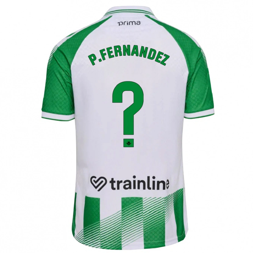 Danxen Pánské Paulo Fernández #0 Světle Zelená Černá Bílá Domů Hráčské Dresy 2026/27 Dres