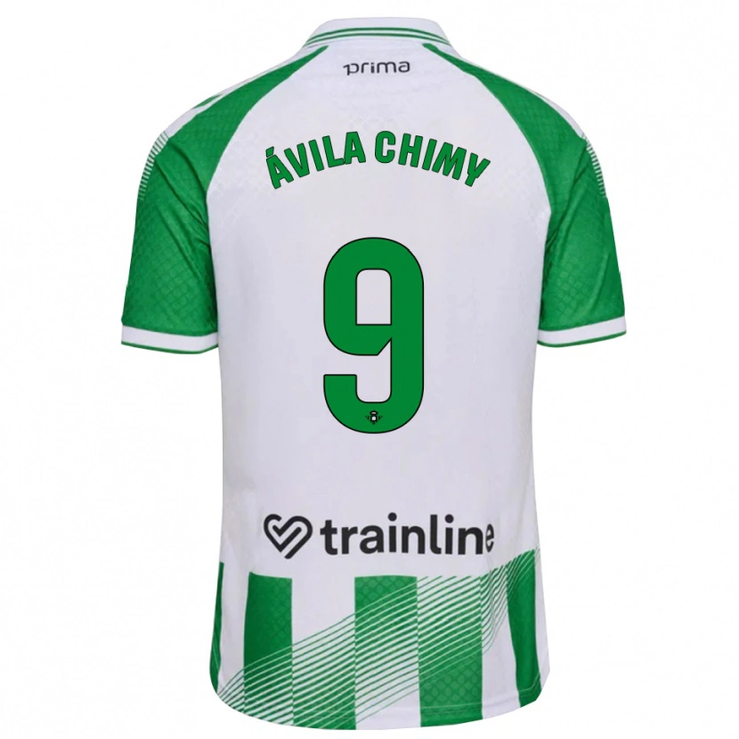 Danxen Pánské Chimy Ávila #9 Světle Zelená Černá Bílá Domů Hráčské Dresy 2026/27 Dres