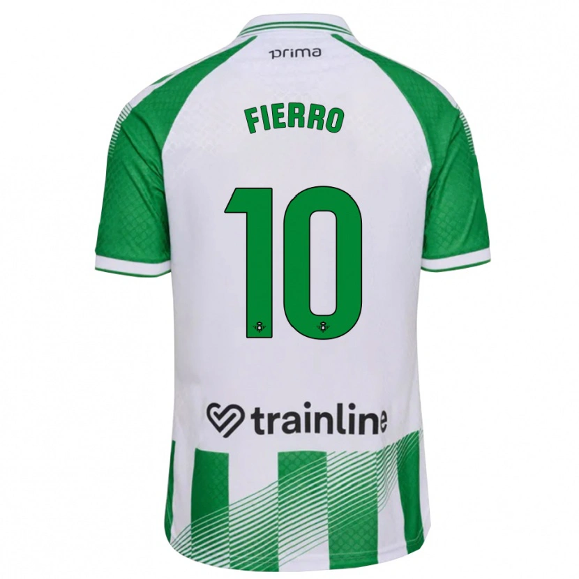 Danxen Pánské Enzo Fierro #10 Světle Zelená Černá Bílá Domů Hráčské Dresy 2026/27 Dres