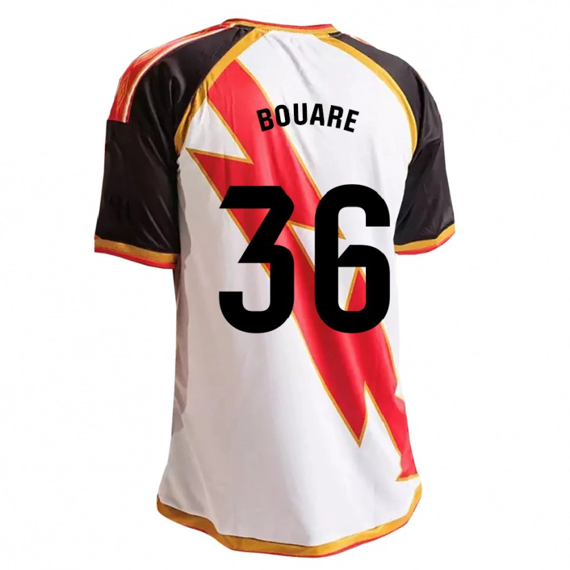 Danxen Pánské Gnangoro Bouare #36 Černá Červená Bílá Zlatá Domů Hráčské Dresy 2026/27 Dres