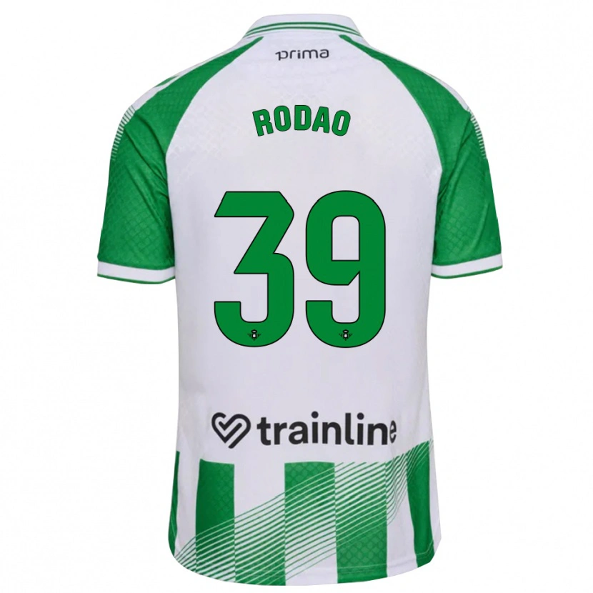 Danxen Pánské Alba Rodao #39 Světle Zelená Černá Bílá Domů Hráčské Dresy 2026/27 Dres