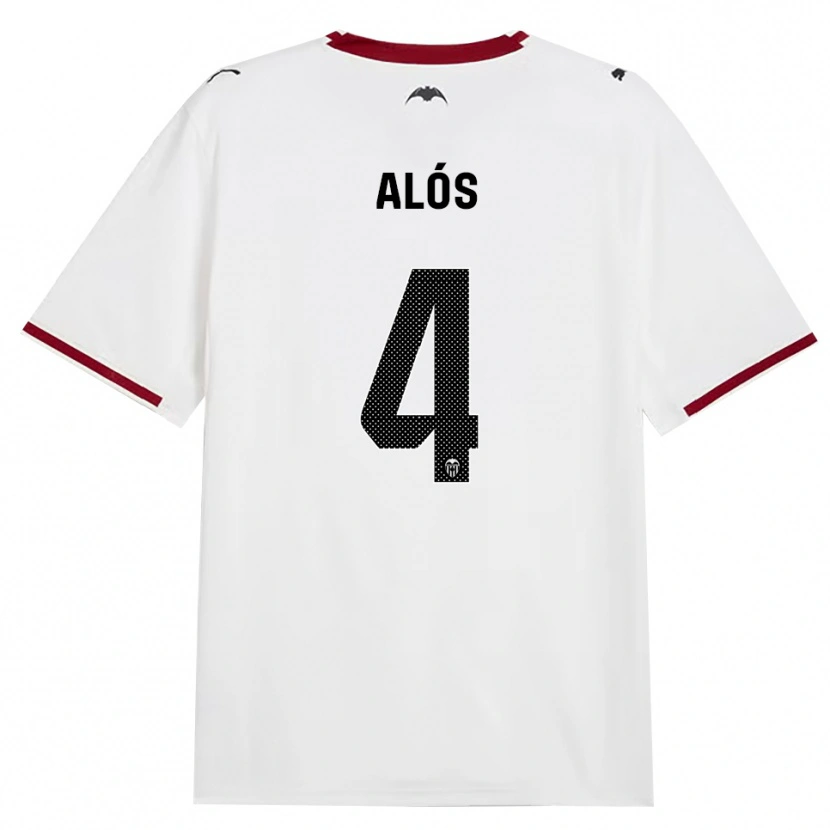 Danxen Pánské Carlos Alós #4 Černá Bílá Červená Žlutá Domů Hráčské Dresy 2026/27 Dres