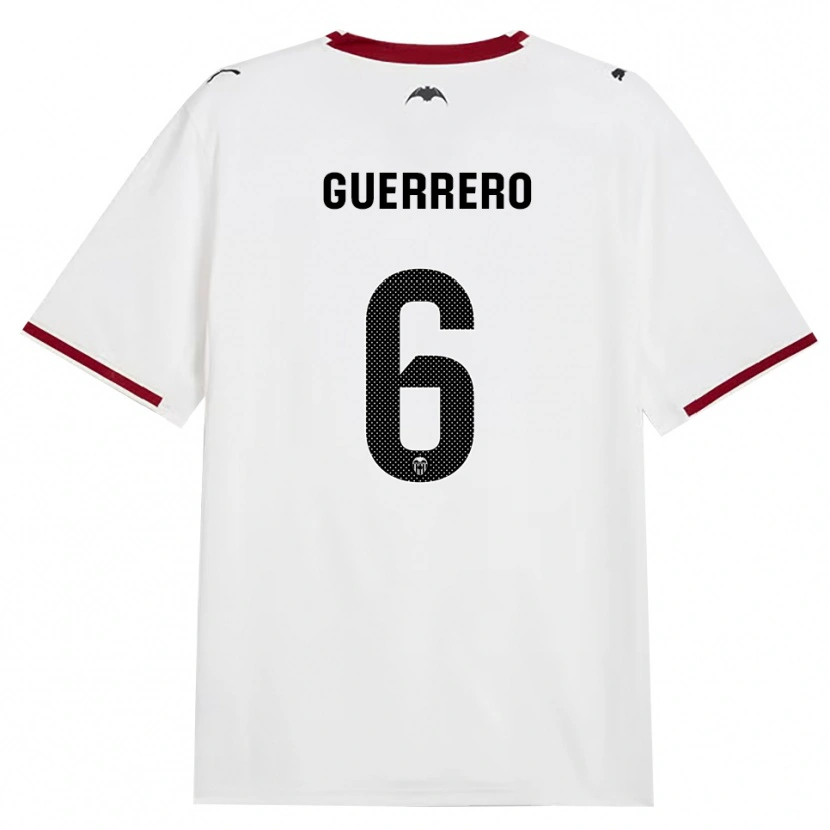 Danxen Pánské Paula Guerrero #6 Černá Bílá Červená Žlutá Domů Hráčské Dresy 2026/27 Dres
