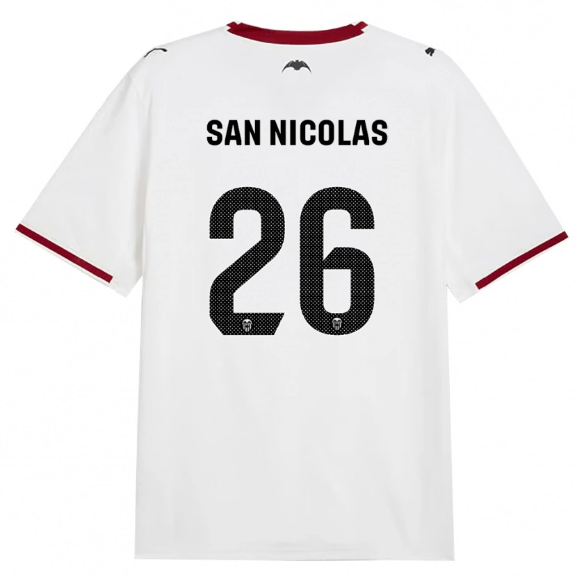Danxen Pánské Olga San Nicolas #26 Černá Bílá Červená Žlutá Domů Hráčské Dresy 2026/27 Dres