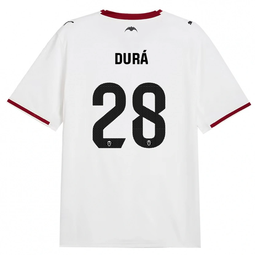 Danxen Pánské Jaume Durá #28 Černá Bílá Červená Žlutá Domů Hráčské Dresy 2026/27 Dres