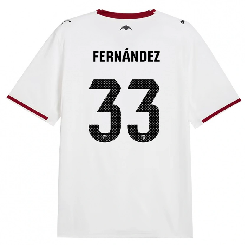 Danxen Pánské Hugo Fernández #33 Černá Bílá Červená Žlutá Domů Hráčské Dresy 2026/27 Dres