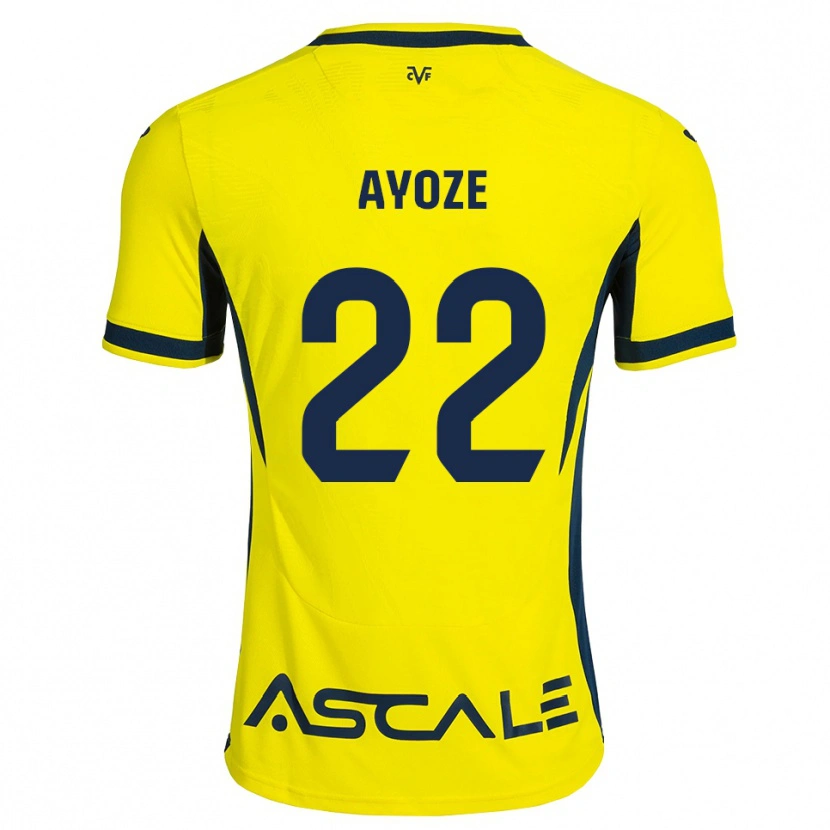 Danxen Pánské Ayoze Pérez #22 Žlutá Černá Červená Domů Hráčské Dresy 2026/27 Dres