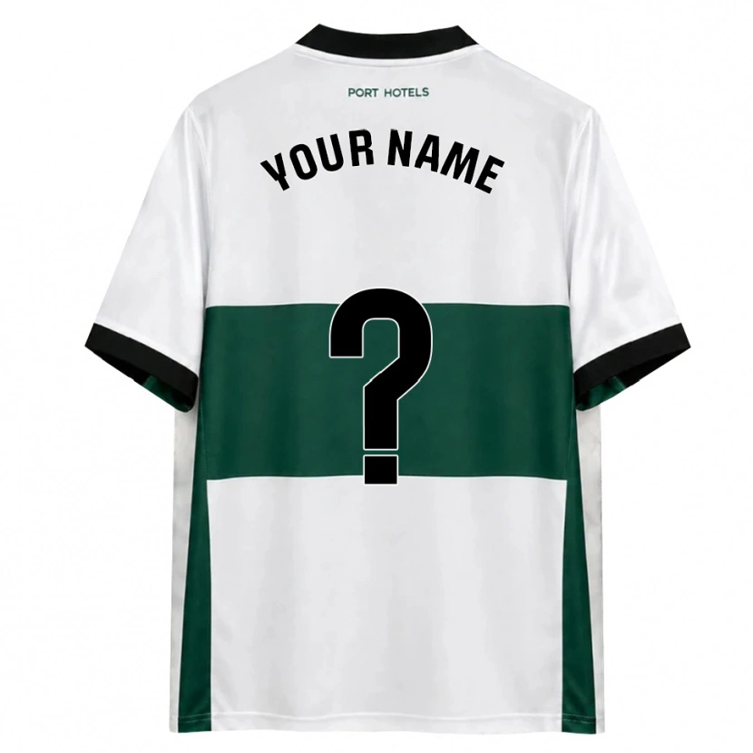 Danxen Pánské Tvé Jméno #0 Zelená Bílá Červená Domů Hráčské Dresy 2026/27 Dres