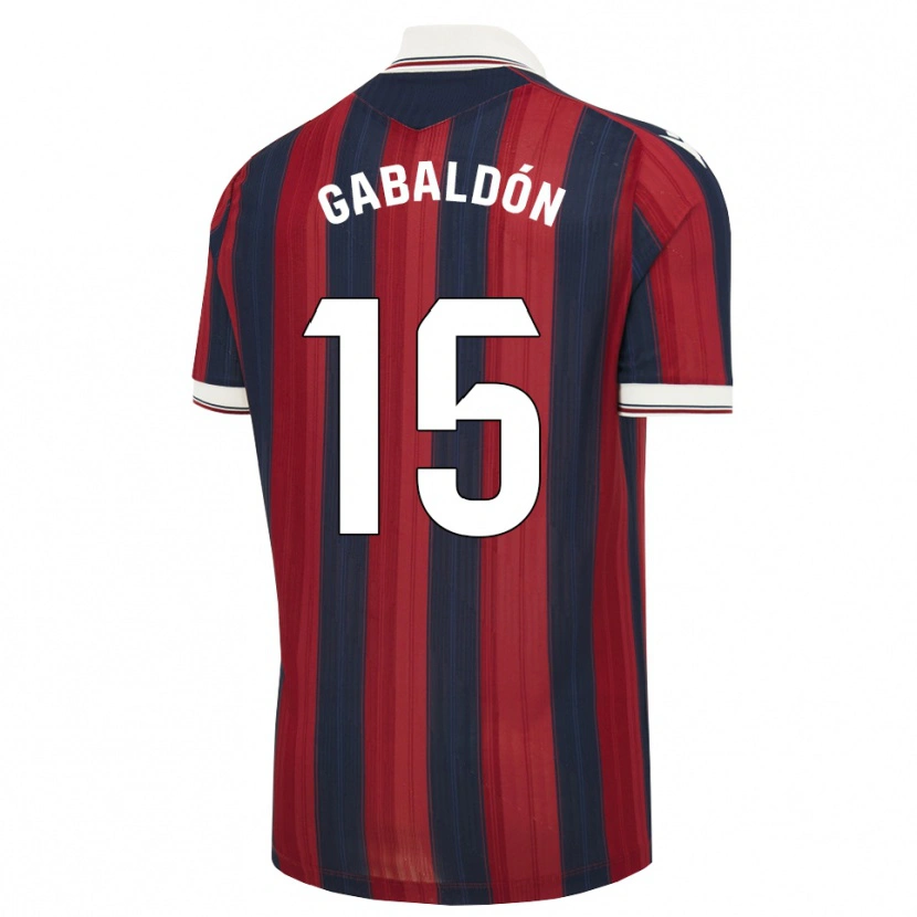 Danxen Pánské María Gabaldón #15 Půlnoční Modrá Červená Domů Hráčské Dresy 2026/27 Dres