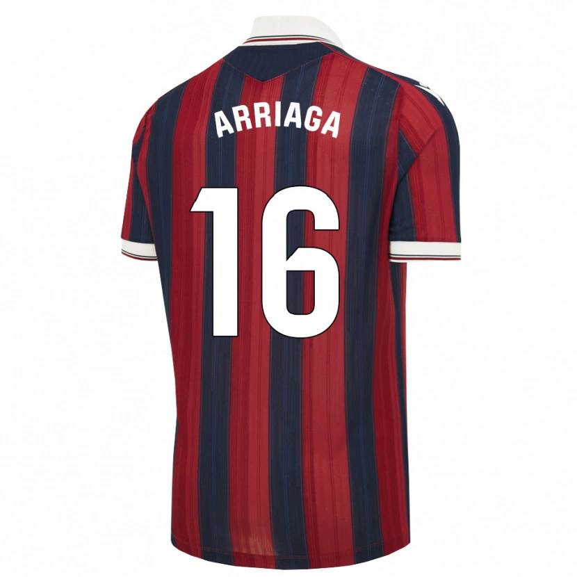 Danxen Pánské Kervin Arriaga #16 Půlnoční Modrá Červená Domů Hráčské Dresy 2026/27 Dres