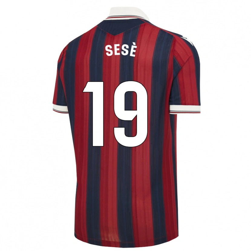 Danxen Pánské Mario Sesè #19 Půlnoční Modrá Červená Domů Hráčské Dresy 2026/27 Dres