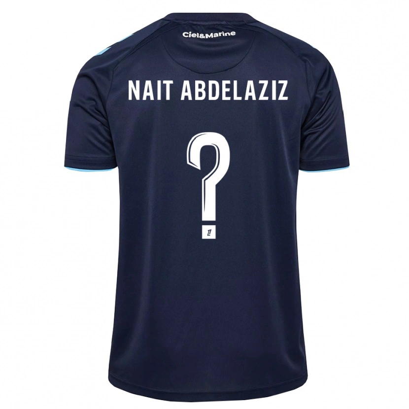 Danxen Pánské Elias Naït Abdelaziz #0 Kukuřičně Modrá Půlnoční Modrá Domů Hráčské Dresy 2026/27 Dres
