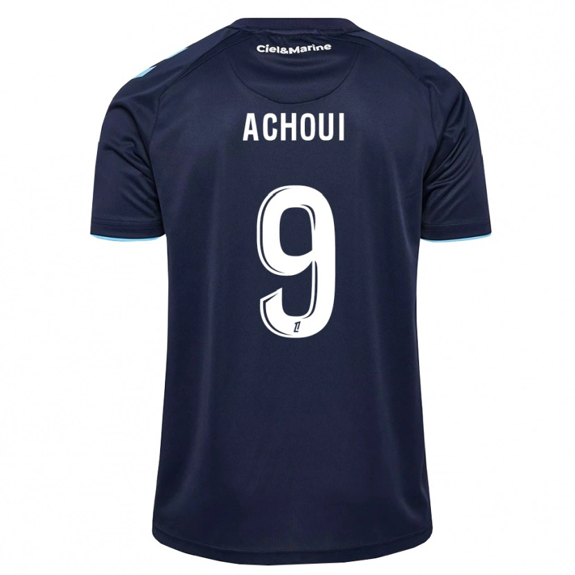 Danxen Pánské Djibril Achoui #9 Kukuřičně Modrá Půlnoční Modrá Domů Hráčské Dresy 2026/27 Dres