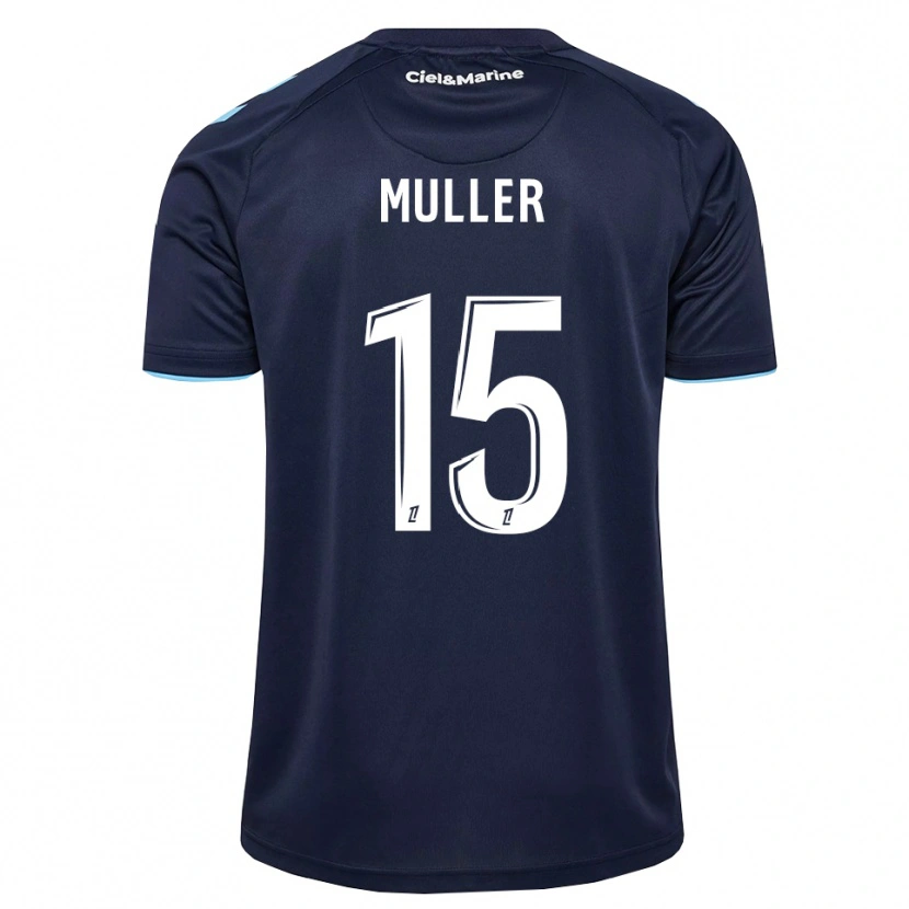 Danxen Pánské Laura Muller #15 Kukuřičně Modrá Půlnoční Modrá Domů Hráčské Dresy 2026/27 Dres