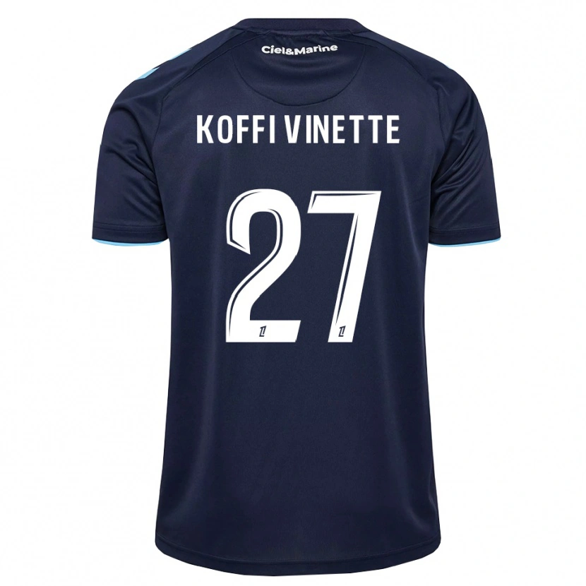 Danxen Pánské Enzo Koffi #27 Kukuřičně Modrá Půlnoční Modrá Domů Hráčské Dresy 2026/27 Dres