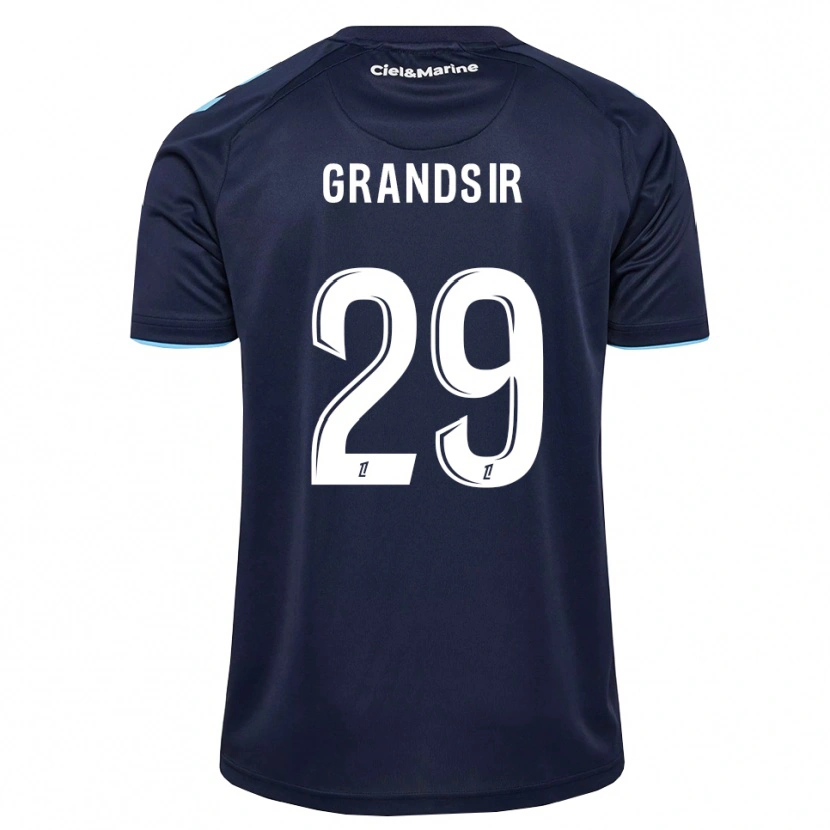 Danxen Pánské Samuel Grandsir #29 Kukuřičně Modrá Půlnoční Modrá Domů Hráčské Dresy 2026/27 Dres