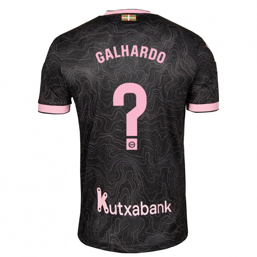 Danxen Pánské Tiago Galhardo #0 Černá Růžová Daleko Hráčské Dresy 2026/27 Dres