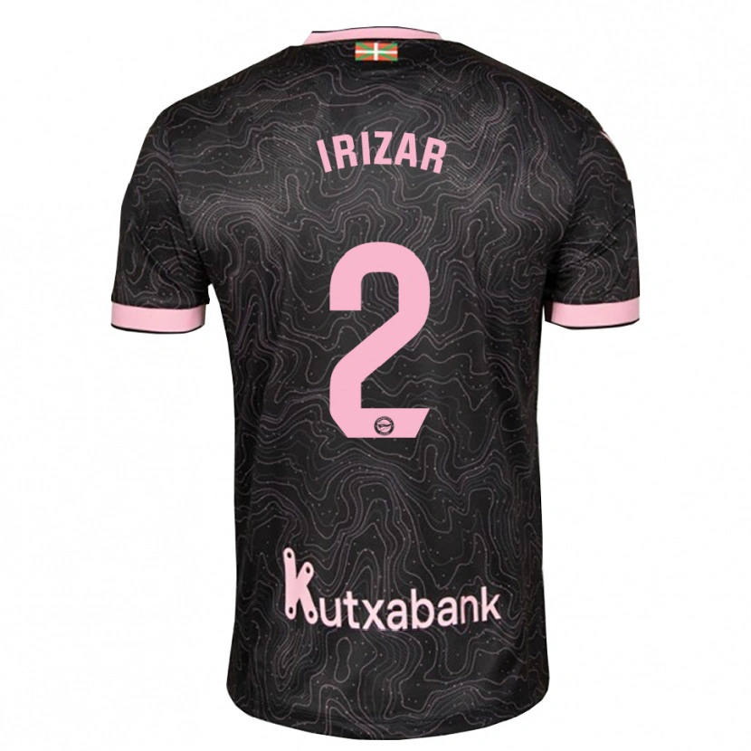 Danxen Pánské Manex Irizar #2 Černá Růžová Daleko Hráčské Dresy 2026/27 Dres