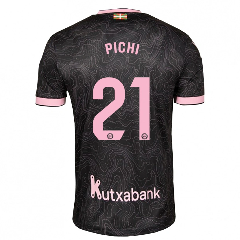 Danxen Pánské Maria Garcia Pichi #21 Černá Růžová Daleko Hráčské Dresy 2026/27 Dres